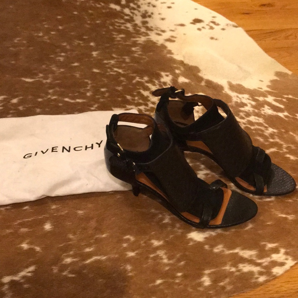 Authentic Givenchy black heels